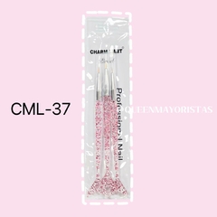 Set pincel liner sirena charm limit CML-37