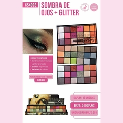 Pink21 the basic sombra + glitter CS4023