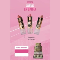 Labial en barra Matte Lipstick pink21 CS3724