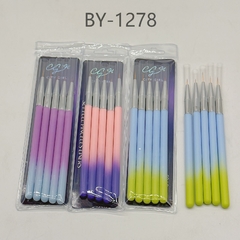 Set pincel liner X5pcs city girl BY-1278 - comprar online