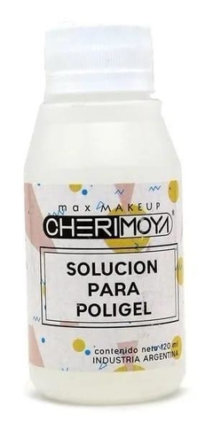 Solucion para poligel 120ML CHERIMOYA