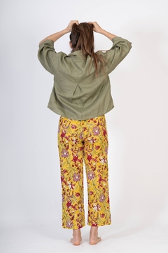 Pantalón Valentina Amarillo - tienda online