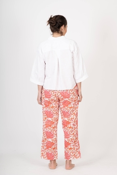 Camisa Pia Algodon Blanca - tienda online