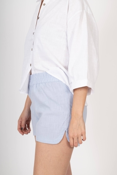 Short Tere Algodon Celeste - tienda online