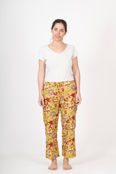 Pantalón Valentina Amarillo - comprar online