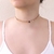 Gargantilha Choker com Medalhas Folheado a Ouro - Tamanho 37 - 532055 na internet