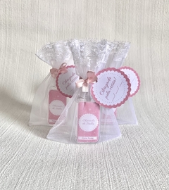 Lembrancinha Home spray organza