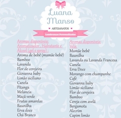 Lembrancinha casamento mini aromatizador rosê - comprar online