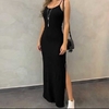 Vestido Longo Fenda