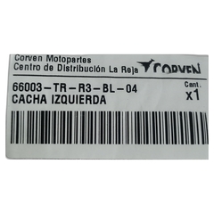 CACHA IZQUIERDA POSTERIOR TRIAX R3 BLANCO Corven - tienda online