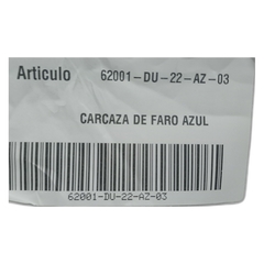 CARCAZA DE FARO AZUL Zanella - tienda online