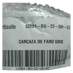 CARCAZA DE FARO GRIS Zanella - tienda online
