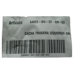 CACHA TRASERA IZQUIERDA GRIS Zanella - tienda online