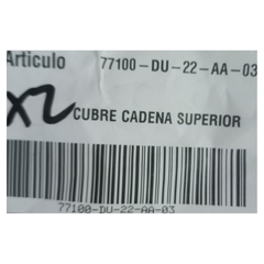 CUBRE CADENA SUPERIOR Zanella - tienda online