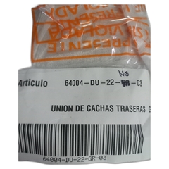 UNION DE CACHAS TRASERAS NEGRO Zanella - tienda online