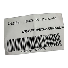 CACHA INTERMEDIA DERECHA AZUL Zanella - tienda online