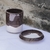 Set de Taza + Plato Wengue