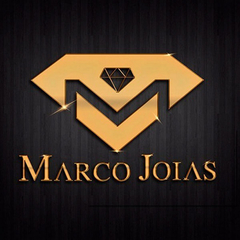 Pingente Madrepérola com Letra F Ouro18k - Marco Joias