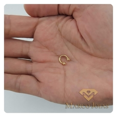 Piercing Helix Ouro18k na internet