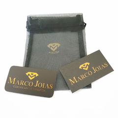 Corrente Grumet Masculina Aço 60cm x 9mm Marcojoias - Marco Joias