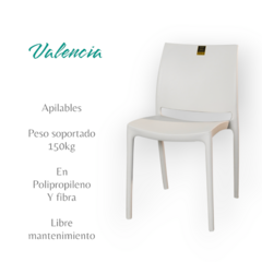 SILLA VALENCIA BLANCA - comprar online