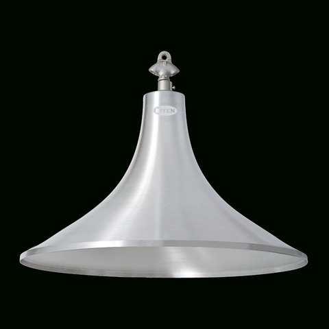 Lámpara Colgante Interior / Exterior Industrial - Cónica - Color Aluminio
