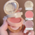 Paleta de Blush 3 Camadas com Iluminador: Destaque sua Beleza com Cores Versáteis - comprar online