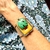 Bracelete Deco elefante dyed jade na internet