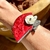 Bracelete Leque Oriental Vermelho - comprar online
