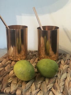 Vaso cobre de aluminio ionizado