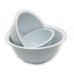 Bowls blancos set x3