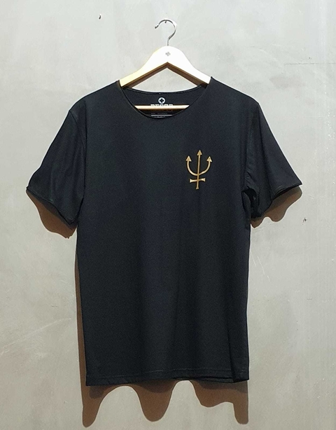 Camiseta Tridente de Poseidon (Dourada)