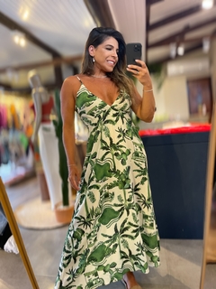 Vestido Estampa Frutaria Midi | 2037872