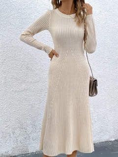 Vestido Tricot Cru | 23029 na internet