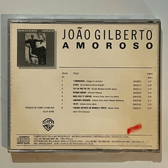 CD JOÃO GILBERTO, AMOROSO, EDIÇÃO, 1987 - comprar online