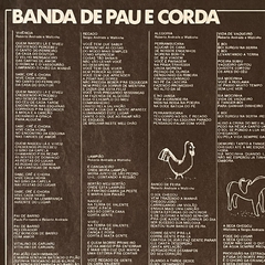 BANDA DE PAU E CORDA - VIVÊNCIA - 1973 - BANANEIRA DISCOS - DISCO DE VINIL E CDS- FRETE GRÁTIS PARA TODO O BRASIL 