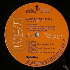 BANDA DE PAU E CORDA - VIVÊNCIA - 1973 - loja online