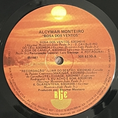 ALCYMAR MONTEIRO - ROSA DOS SANTOS - 1987 - BANANEIRA DISCOS - DISCO DE VINIL E CDS- FRETE GRÁTIS PARA TODO O BRASIL 