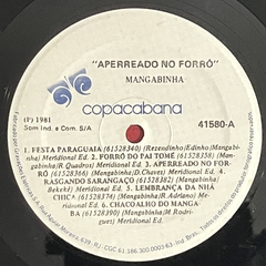 MANGABINHA - APERREADO NO FORRÓ, 1981 - BANANEIRA DISCOS - DISCO DE VINIL E CDS- FRETE GRÁTIS PARA TODO O BRASIL 