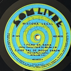 MISTURA LEGAL - FILHO DA BAHIA/ ESSA TAL DE ROQUE ENROW/ JEN NE SAIS PAS TON NOM/ SOLITAIRE, 1975 - BANANEIRA DISCOS - DISCO DE VINIL E CDS- FRETE GRÁTIS PARA TODO O BRASIL 