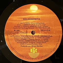 MALAKACHETA, 1986 - BANANEIRA DISCOS - DISCO DE VINIL E CDS- FRETE GRÁTIS PARA TODO O BRASIL 