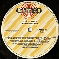 JOÃO CARLOS - GRÃOS DE AREIA - 1994 - BANANEIRA DISCOS - DISCO DE VINIL E CDS- FRETE GRÁTIS PARA TODO O BRASIL 