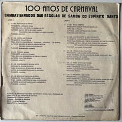 100 Anos De Carnaval Capixaba - Sambas Enredos Das Escolas De Samba Do Espírito Santo, 19?? na internet