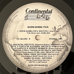 QUEM SAMBA FICA, 1982 - loja online