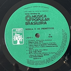 DONGA E OS PRIMITIVOS, 1978 - BANANEIRA DISCOS - DISCO DE VINIL E CDS- FRETE GRÁTIS PARA TODO O BRASIL 