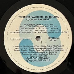 Luciano Pavarotti - Trechos Favoritos de Ôperas, 1992 - BANANEIRA DISCOS - DISCO DE VINIL E CDS- FRETE GRÁTIS PARA TODO O BRASIL 