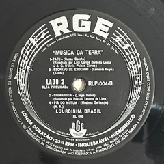 Lourdinha Brasil ?- Música Da Terra, 1956 - BANANEIRA DISCOS - DISCO DE VINIL E CDS- FRETE GRÁTIS PARA TODO O BRASIL 