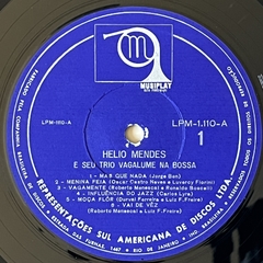 HELIO MENDES E O SEU TRIO VAGALUME - NA BOSSA, 1963 - BANANEIRA DISCOS - DISCO DE VINIL E CDS- FRETE GRÁTIS PARA TODO O BRASIL 