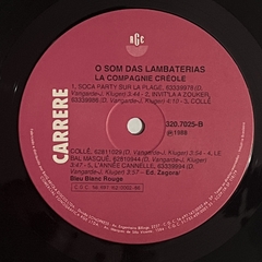 La Compagnie Créole - O Som Das Lambaterias, 1988 - BANANEIRA DISCOS - DISCO DE VINIL E CDS- FRETE GRÁTIS PARA TODO O BRASIL 