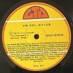 UM SOL MAIOR - 1977 - TRILHA SONORA - loja online